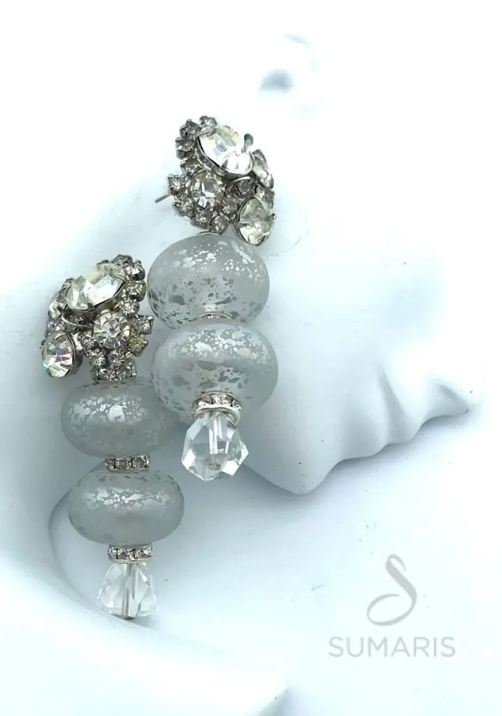 CONFETTI OOAK STATEMENT EARRINGS
