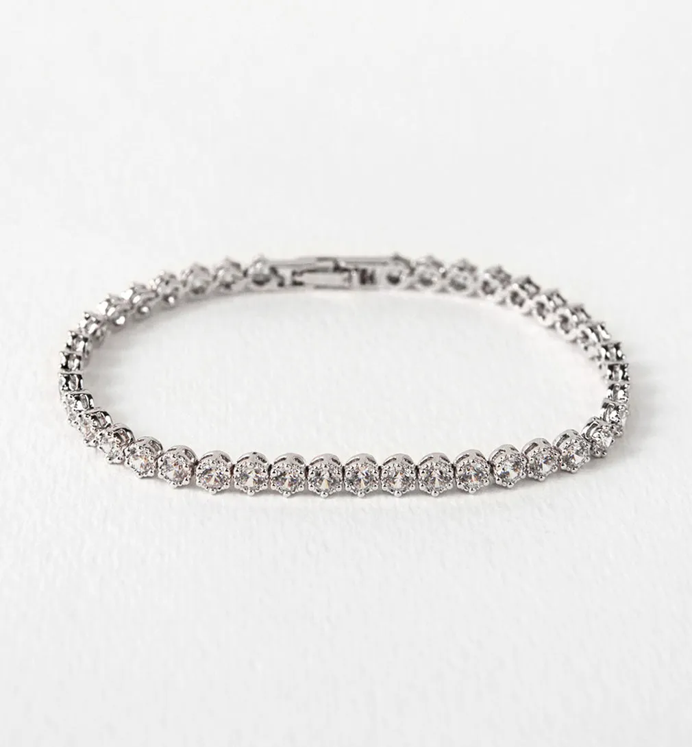 Dakota Crystal & Regal Tennis Bracelets