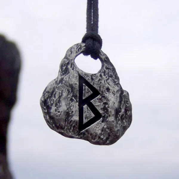Hand Forged Pewter Rune Pendants