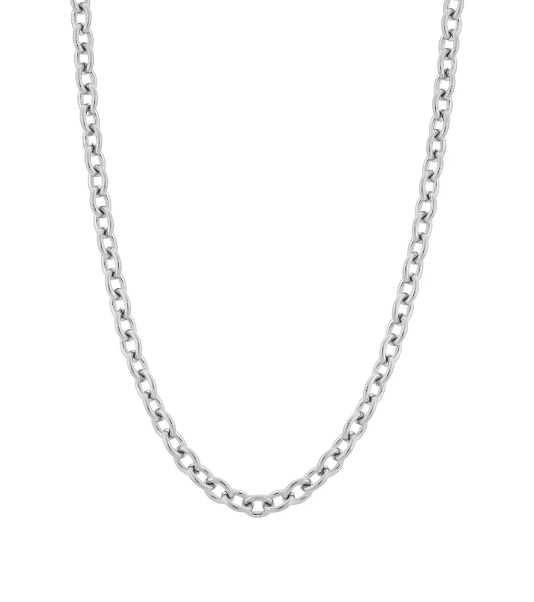 Loop Necklace -  Steel