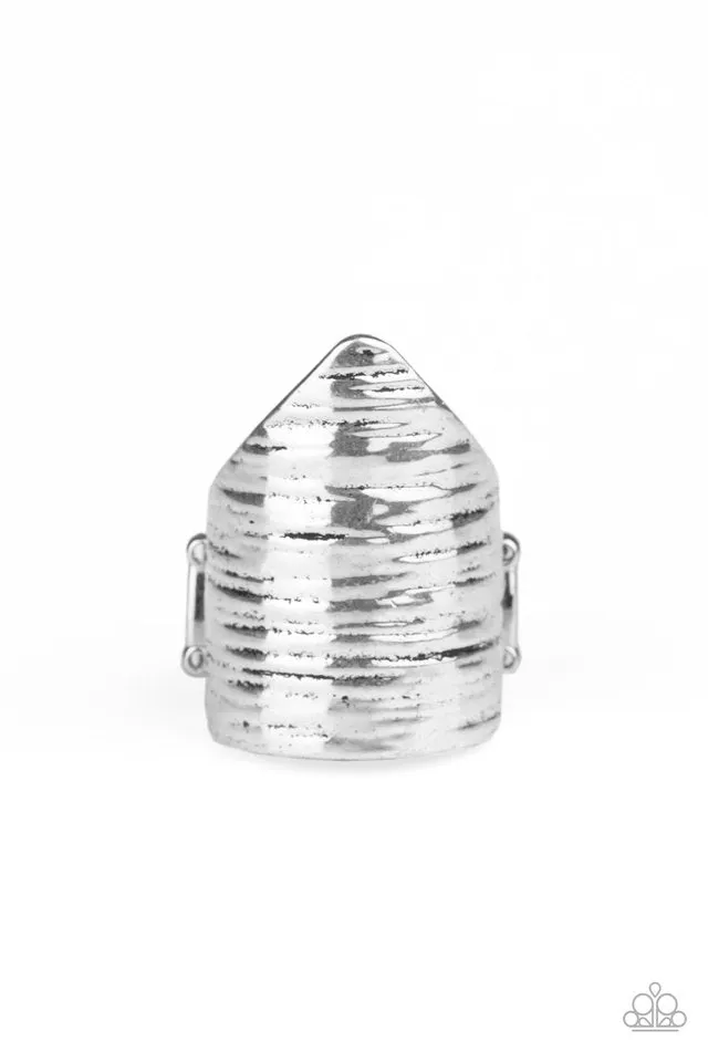 Paparazzi Ring ~ Make Your Mark - Silver