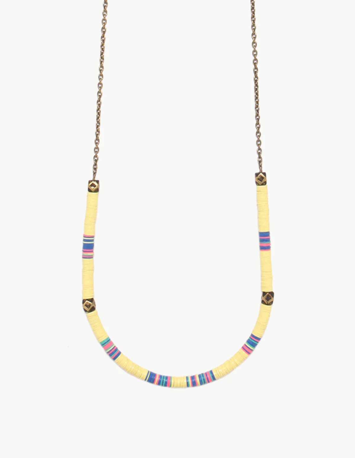 Record Bead & Crystal Mountain Necklace