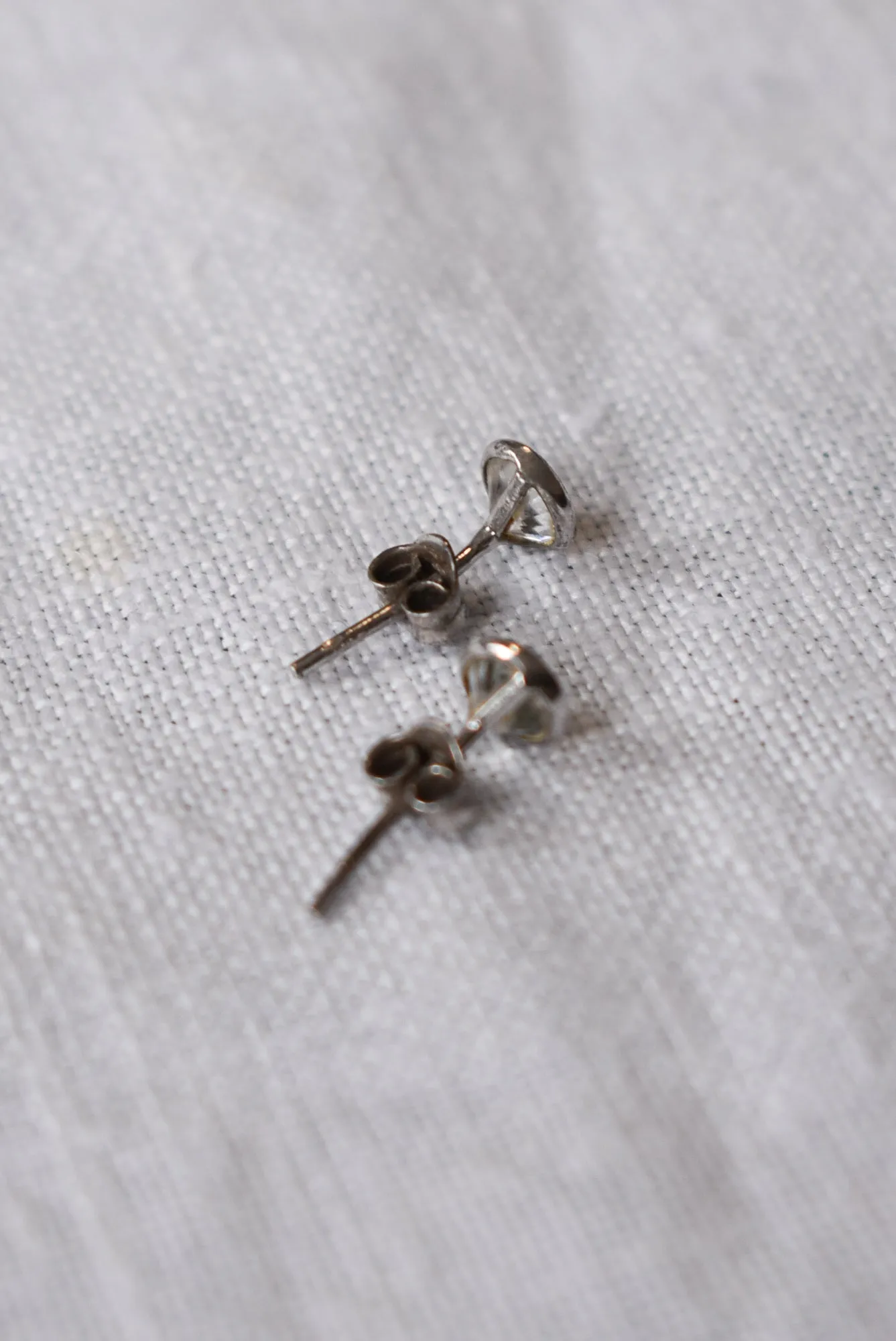 Super funky round set 925 silver studs