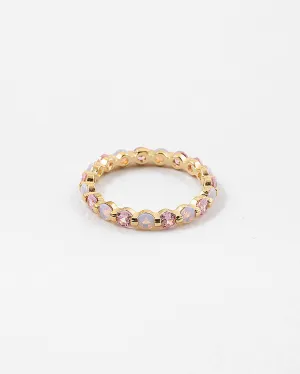 White Opal Ring